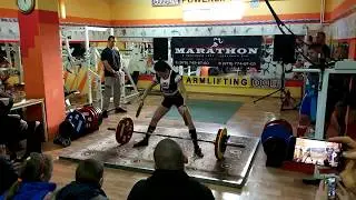 Галактионова Маргарита тяга 160кг