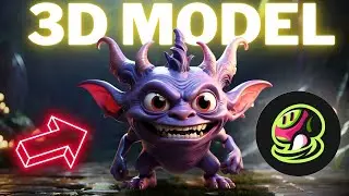 Create 3D Model With AI | Image to 3D | Text to 3D | AI 3D Modeling