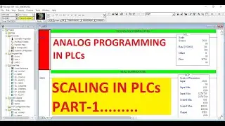 Analog Programming in PLCs, SCALING Part-1