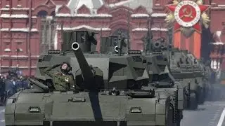 Танк «Армата» заглох во время репетиции парада Победы в Москве