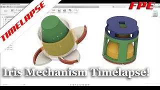 Iris Mechanism/Diaphragm Design Time-lapse