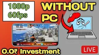 BEST 🔴LIVE STREAMING APP || MOBILE SE 🔴LIVE STREAM KAISE KARE 1080p 60fps WITHOUT PC or 💻