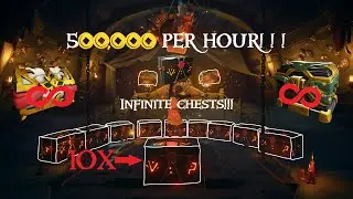 How To Get Infinite Box Of Wondrous Secrets In Sea of Thieves (500k gold per hour)