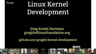 Linux Kernel Development - Greg Kroah-Hartman