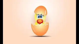 Illustrator funny cute bird Tutorial Adobe illustrator CC