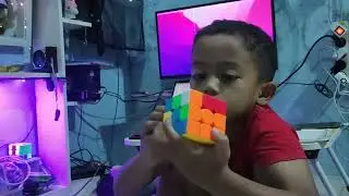 lomba rubik ayah melawan mas faiz