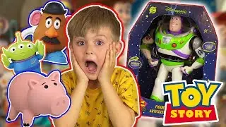 צעצוע באז שנות אור כמו בסרט! | פתיחת צעצועים | בז שנות אור אנבוקסינג
