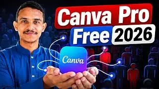How To Get Canva Pro For Free Lifetime 2026|Canva Pro Free Access Giveaway 2026