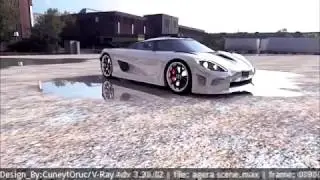 Koenigsegg Agera R - 3dsMax by Cüneyt Oruç