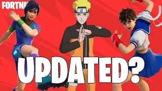 Updated Collabs in the Shop Folder ( Aug 7 Update ) -  Fortnite