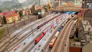 Beautiful Private Model Railroad HO Scale Gauge Train Layout - Miniatur Tirolerland Vienna