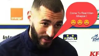 Benzema about Mbappé Interview - Come To Real Madrid