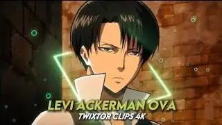 Levi Ackerman OVA Twixtor Clips 4k @insaneamv.