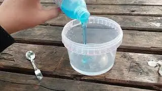 Su slime yapımı💦