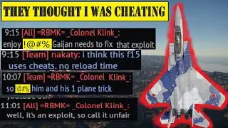 I Got Spam Reported For This (The Super Downtier Exploit ... Makes War Thunder Players Angry)