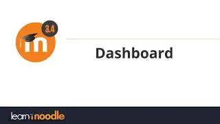 Dashboard: Moodle 3.4