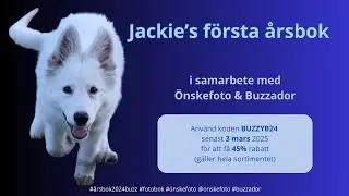 Jackie 2024 - En först ÅRSBOK i samarbete med Önskefoto