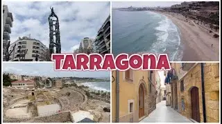 TARRAGONA 🇪🇸 SPAIN 4K - City & Beach | Costa Daurada