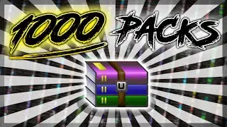 THE ULTIMATE MINECRAFT TEXTURE PACK FOLDER (+1000 PACKS)