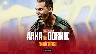 1. LIGA: ARKA GDYNIA - GÓRNIK ŁĘCZNA, OD SZYBKIEGO PROWADZENIA DO PORAŻKI | SKRÓT | SEZON 2024/25