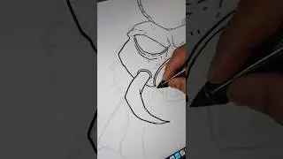 Drawing Superfly from TMNT Mutant Mayhem #tmnt #mutantmayhem