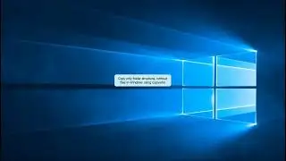 Windows:Copy only full folder structure without the files in them using Copywhiz