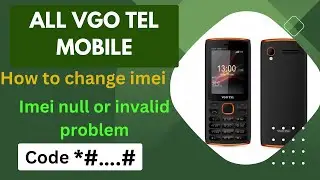 VGO TEL Mobile imei change/ All vgo tel imei repair/ super jumbo i700 imei repair