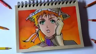 Erina - Jojo’s Bizarre Adventure || Speed Drawing - Dibujo