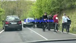 Катастрофа край Софийци, в единия автомобил пътували деца!