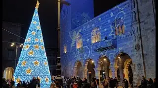 Christmas and New Year in Italy - the city of Como. Città dei Balocchi Festival