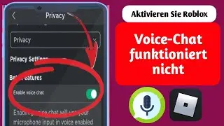 So erhalten Sie Roblox Voice Chat (2024), | So aktivieren Sie den Voice-Chat auf Roblox,