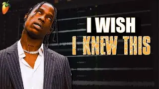 How To Make BEATS For TRAVIS SCOTT From Scratch | Fl Studio Tutorial