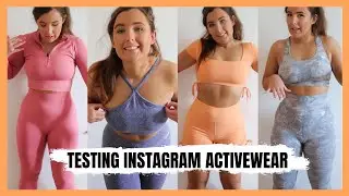 TESTING INSTAGRAM ACTIVEWEAR | BO + TEE, TALA & WOMENS BEST (try on and review)