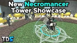 TDS NEW NECROMANCER EVENT TOWER SHOWCASE - Tower Defense Simulator Roblox