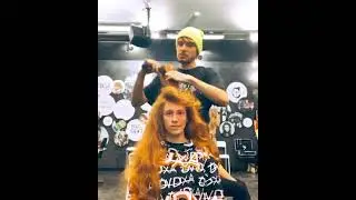 Петя Богданов 🧡 Прическа огонь