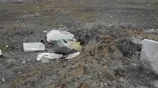 Гора Полковник - остатки карьера Атлантов.