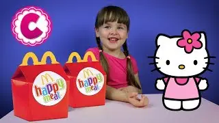 Октябрь 2017/ Хелло Китти Макдональдс / Хэппи мил Хелло Китти / Игрушки Китти и друзья в  Макдональд