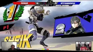 Smash4 - RESHAR vs BTT SABREWOLF - Loser Pool 2 - GPF6