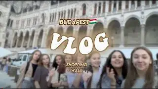 Vlog: Shopping and Exploring Budapest | Haul from Bershka, Miniso, and Nike