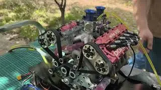 150CC V10 Engine Model