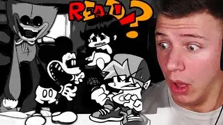 CORRUPTED HUGGY WUGGY und MICKY MOUSE SIND EIN TEAM IN PHASE 3 ? | Friday Night Funkin'