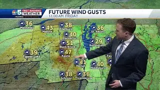 Video: Locally strong wind Friday as cooler air arrives (11-1-24)