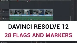 DaVinci Resolve 12 - 28 Flags and Markers