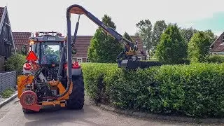 Hydraulic Hedge Trimmer Attachment for Tractor | GreenTec RC 102 - 162