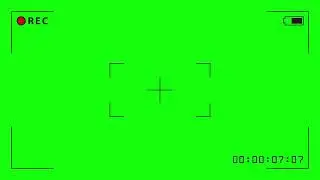 Camera Visor Green Background / Green Screen || Skill villa 2021