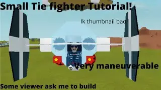 Plane Crazy Tie Fighter Tutorial