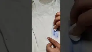 как убрать ручку с одежды 