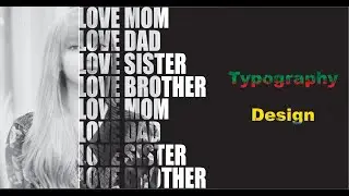 Typography Design in CorelDraw x6 x8 9