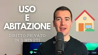 🏡 USE AND HABITATION - PRIVATE LAW IN 3 MINUTES 👨🏻‍⚖️⏳