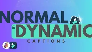 Normal & Dynamic CAPTIONS in Filmora 13 - Bingeo